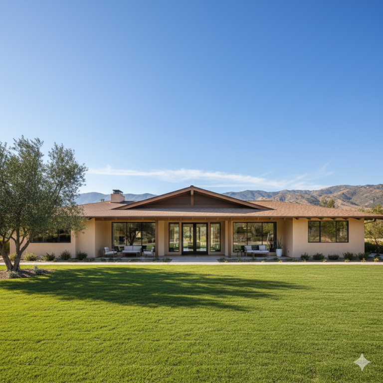 15 Beautiful California Ranch House Designs