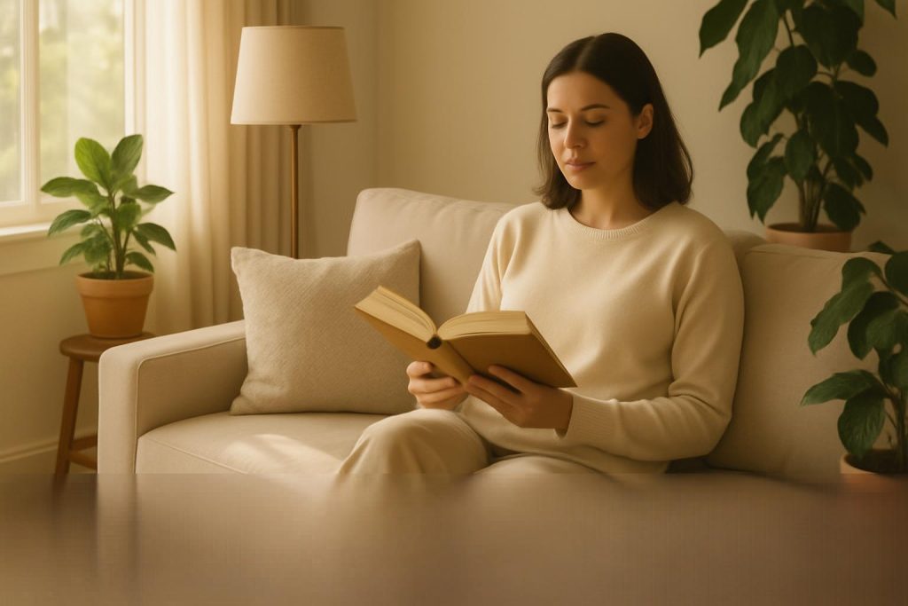 Health transformation habits feature digital detox to reduce stress and improve focus