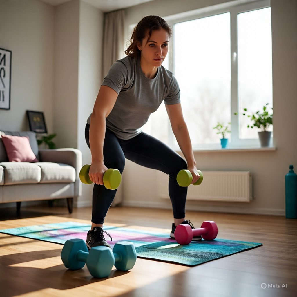 Health transformation habits feature daily movement and exercise for a stronger body