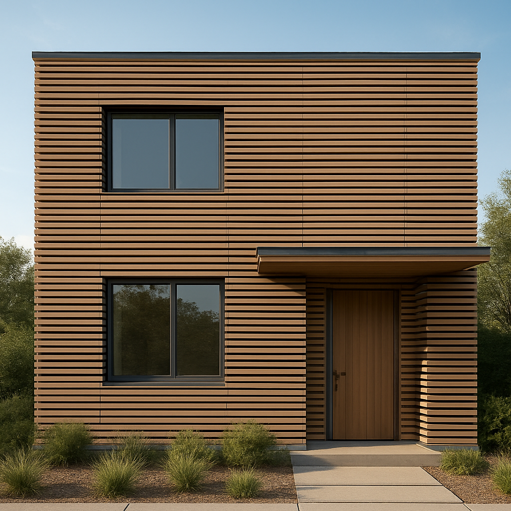 Natural ventilation pathways and window placement on exterior