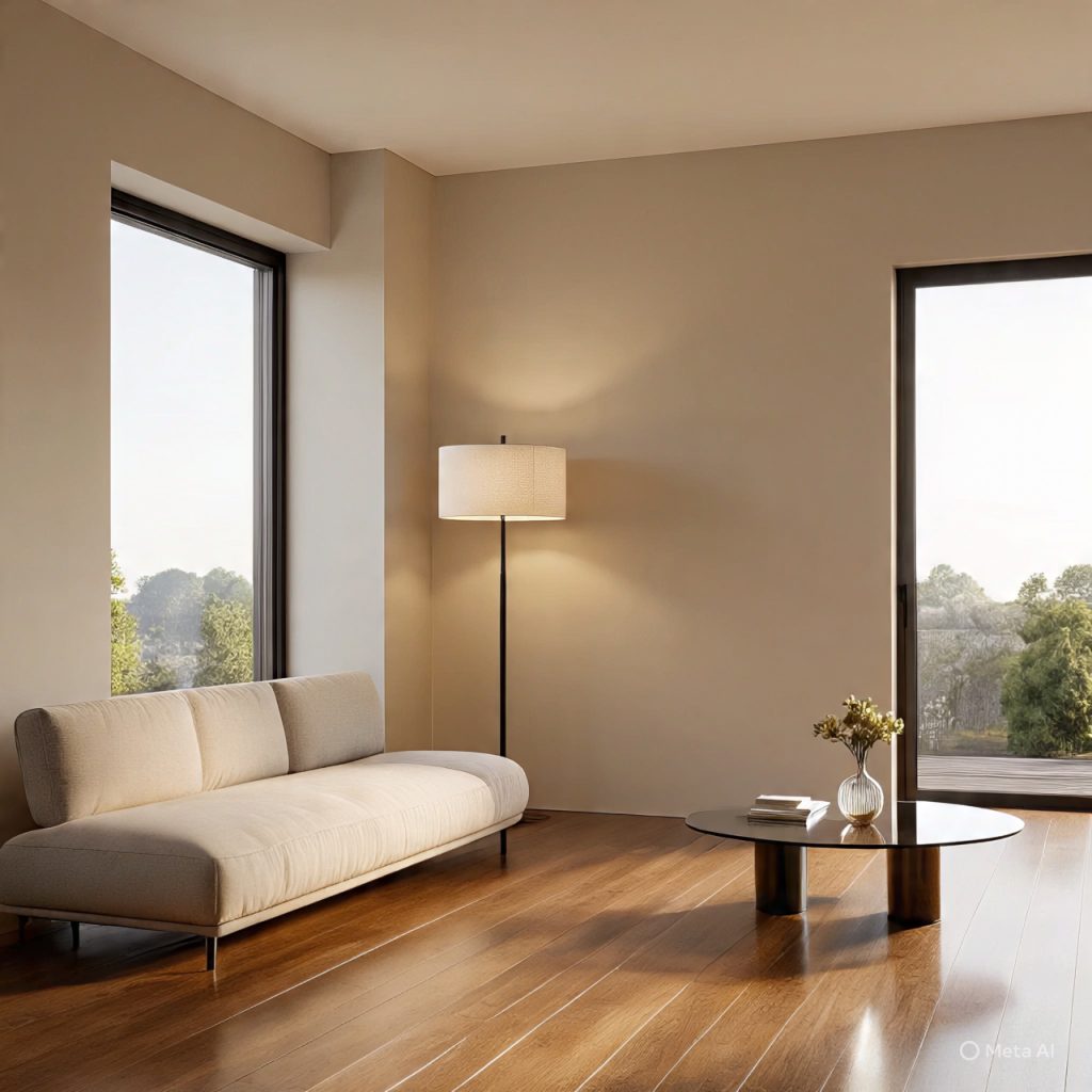 Bright living room design using light tones as effective space enhancing decor tricks to create openness