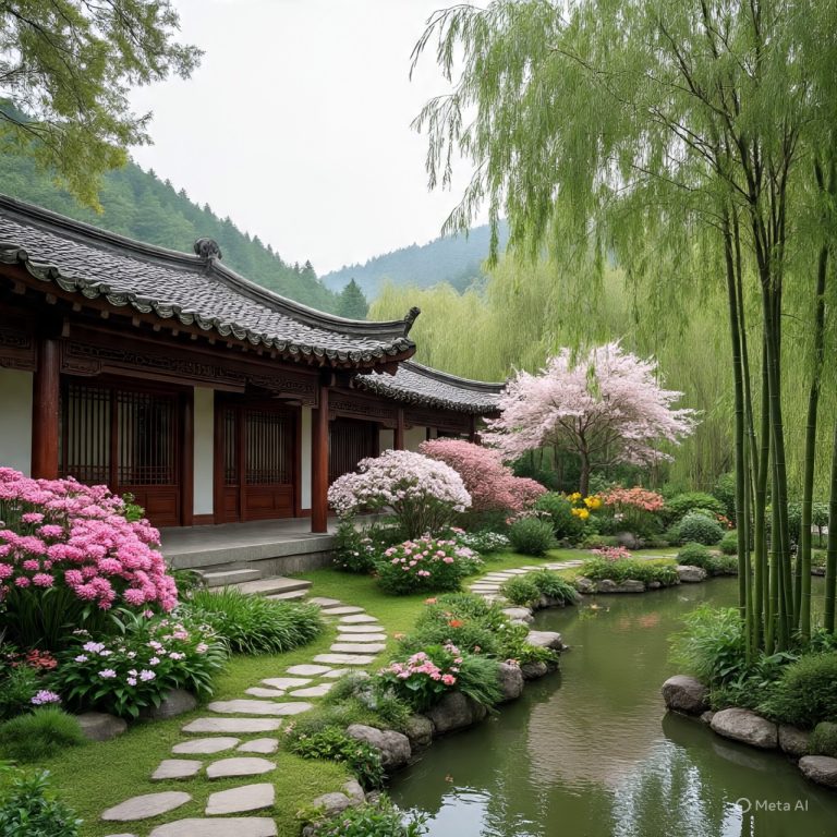 Chinese Countryside Ranch Houses: Traditional Courtyard Homes with Modern Touch