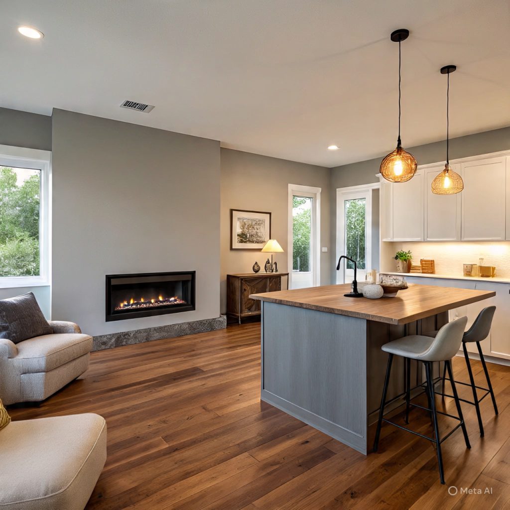 Modern updates in traditional countryside homes