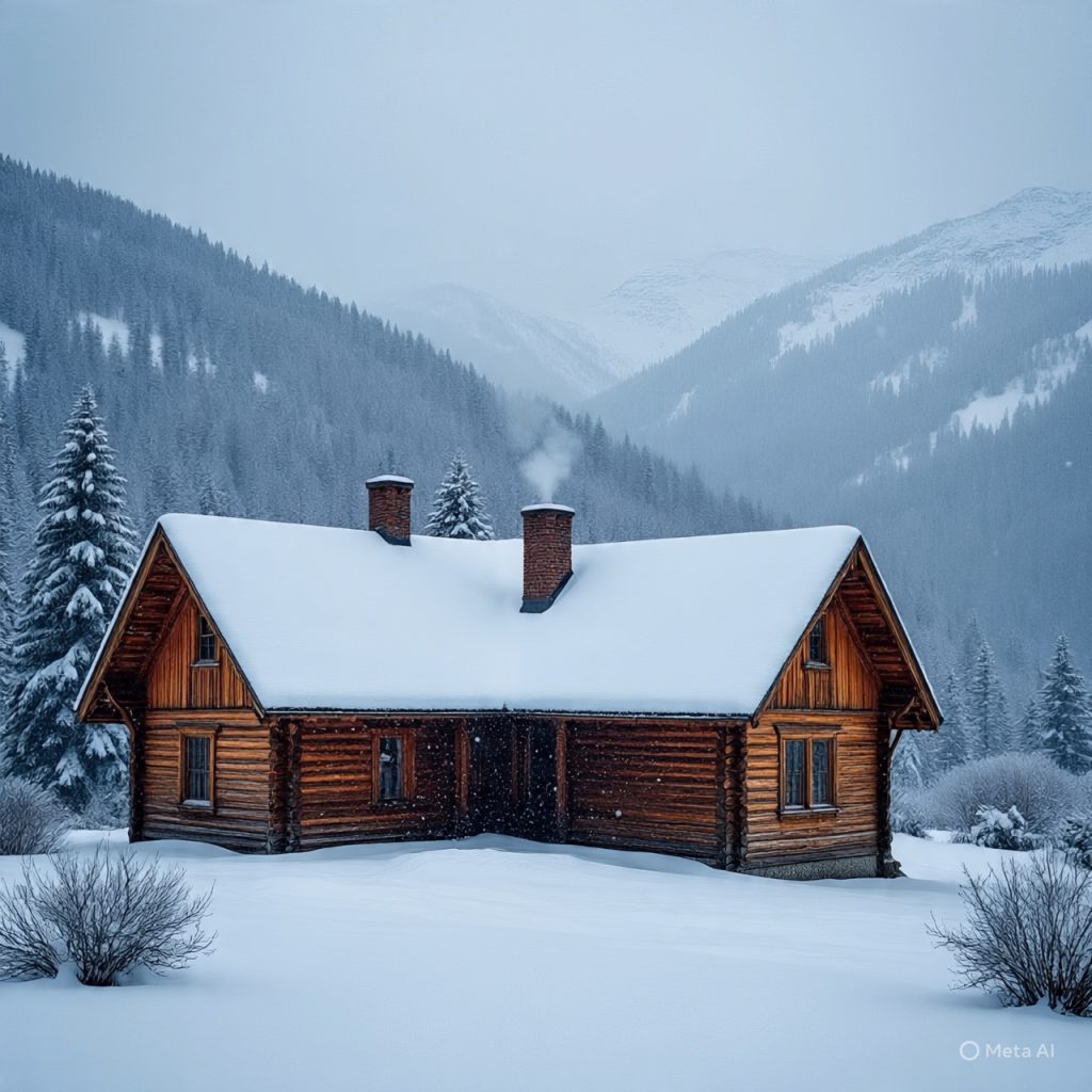 Canadian ranch house architecture designed for snowy winters