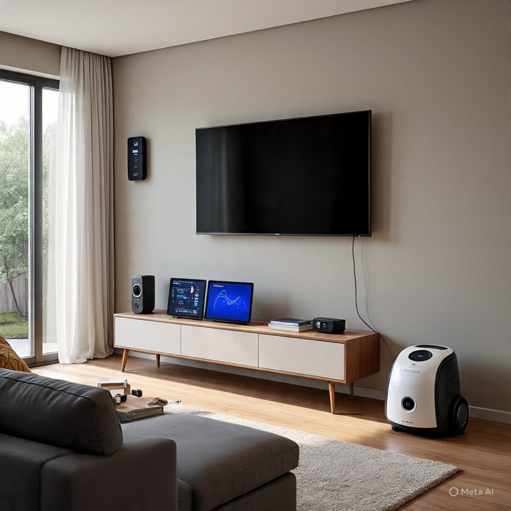 Smart home technology in modern living
