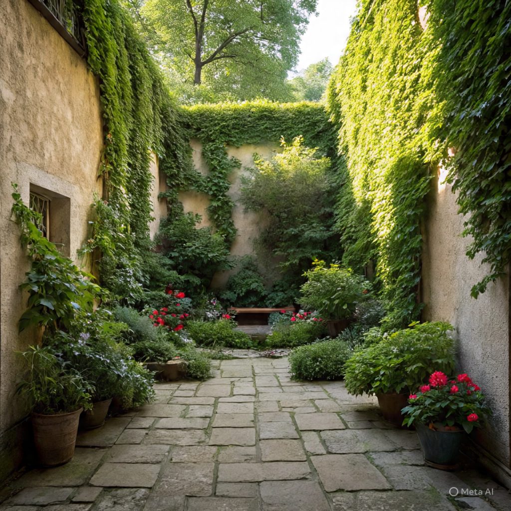 Courtyard and Patio Décor Ideas for modern urban homes
