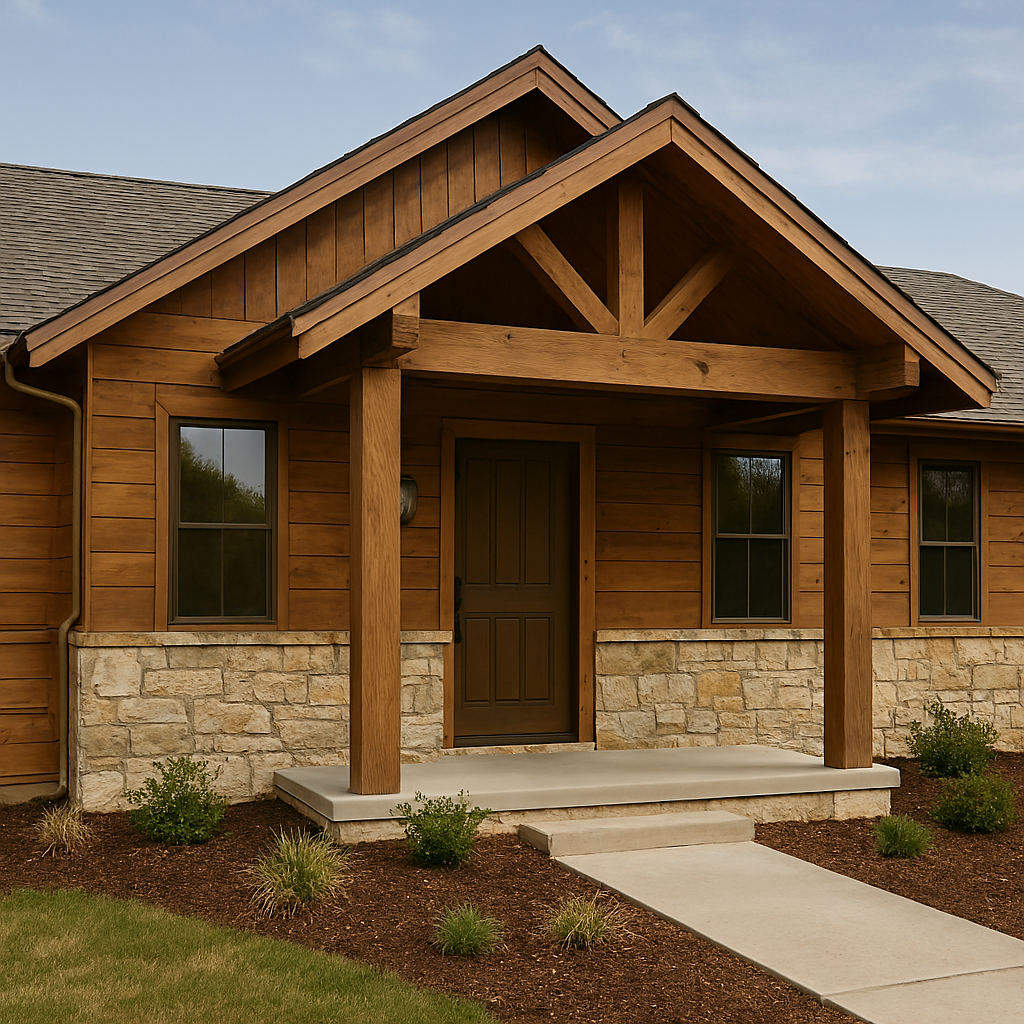 Sustainable wooden ranch home in Colombia