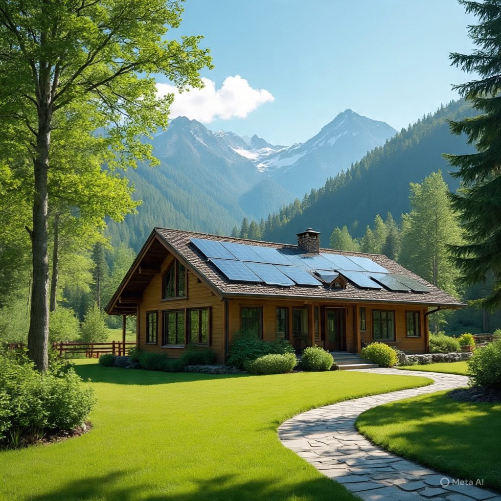 Colombia Ranch Houses surrounded by farmland