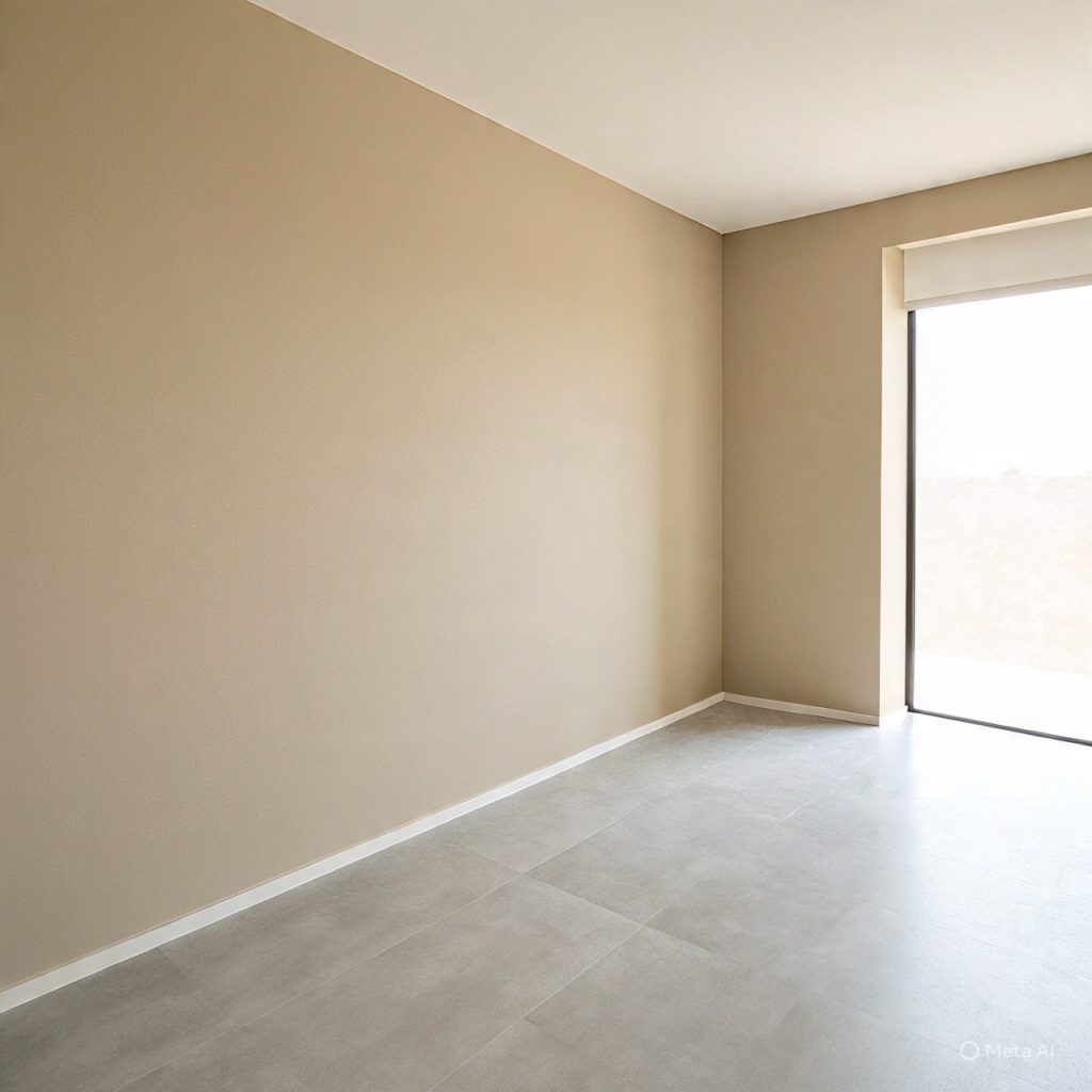 Cohesive color and material palette applied through space enhancing decor tricks