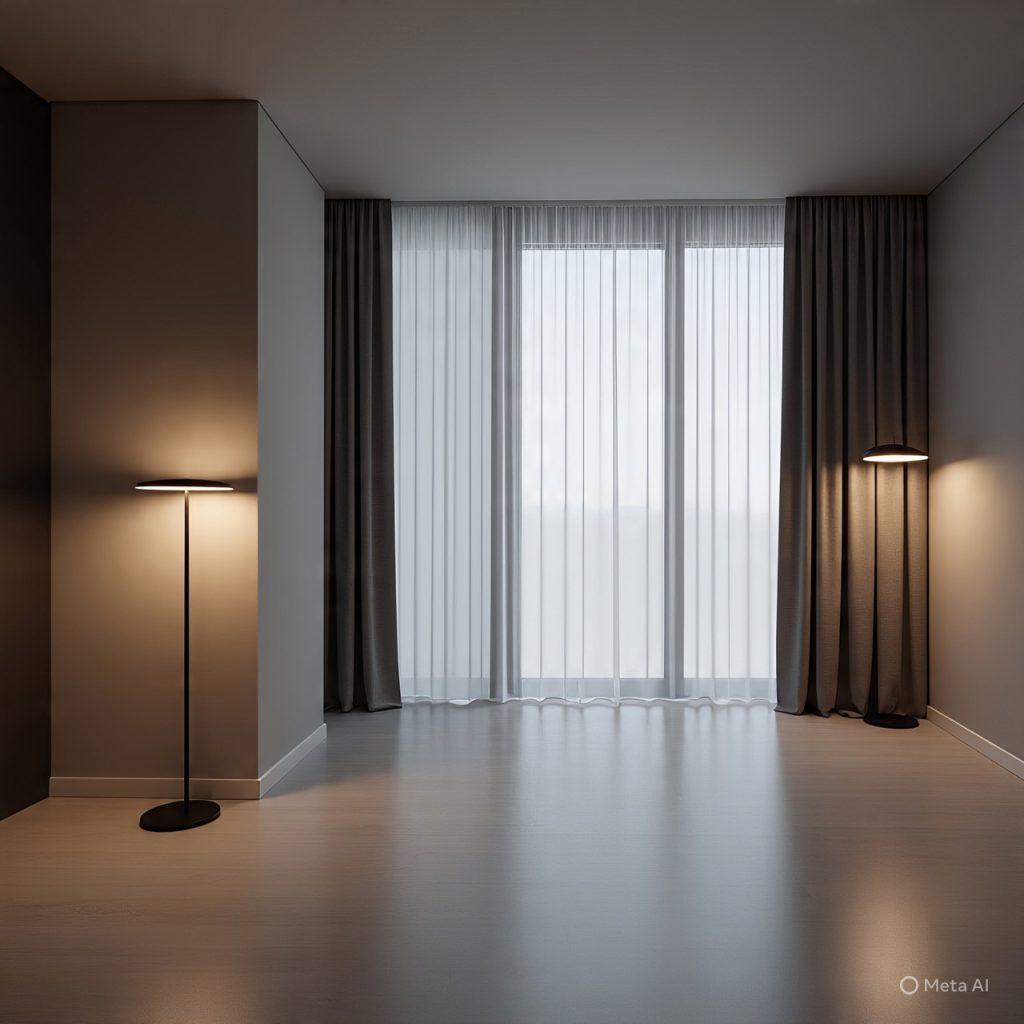 Energy-efficient LED lighting used in lighting-based home decor design