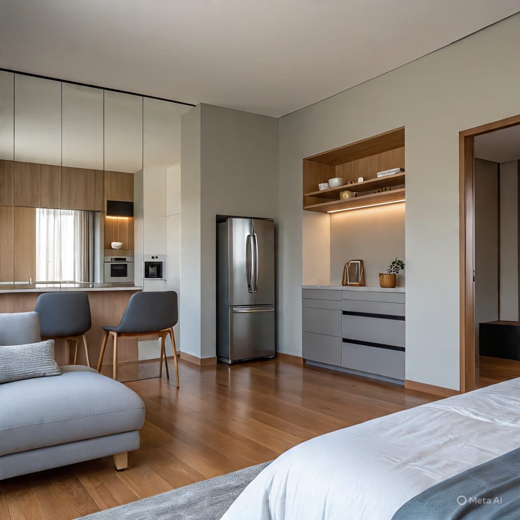 Smart storage solutions integrated into intentional home design and décor