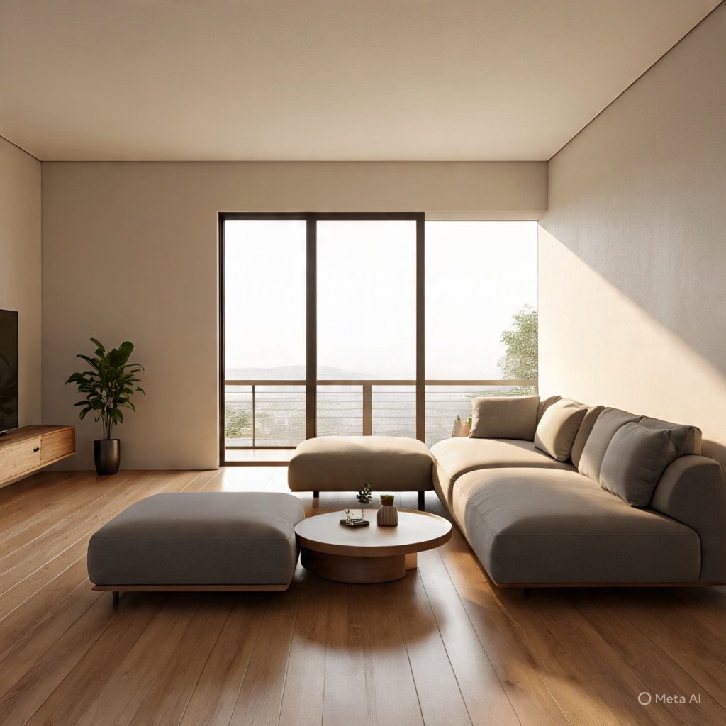 Emotionally calming space created through intentional home design and décor