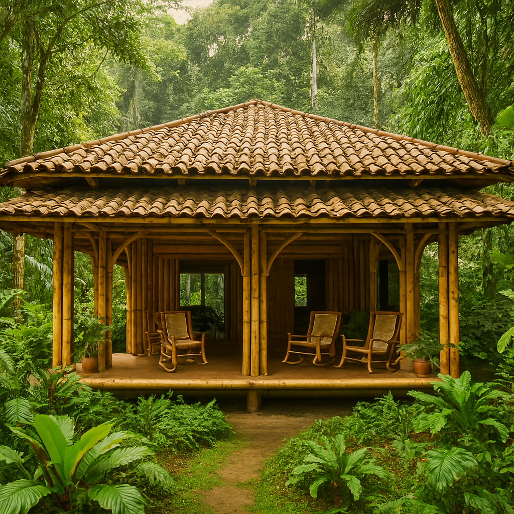 Photo inspiration: Picture Idea: 12 Stunning Costa Rica Bamboo Ranch Houses For Eco Luxury