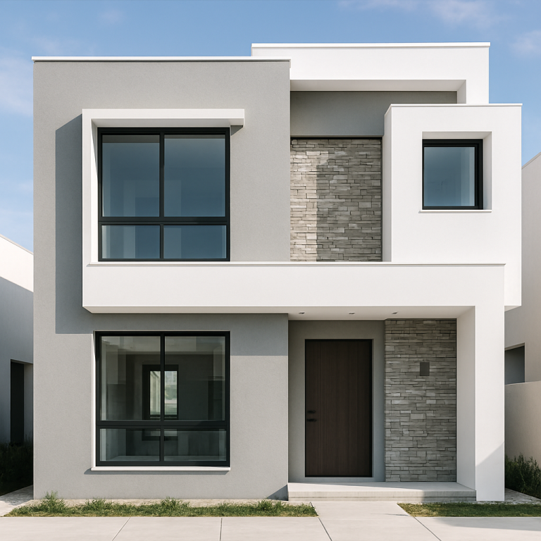 10 Stunning Modern Two Color Front Elevation Designs for 2026 Homes