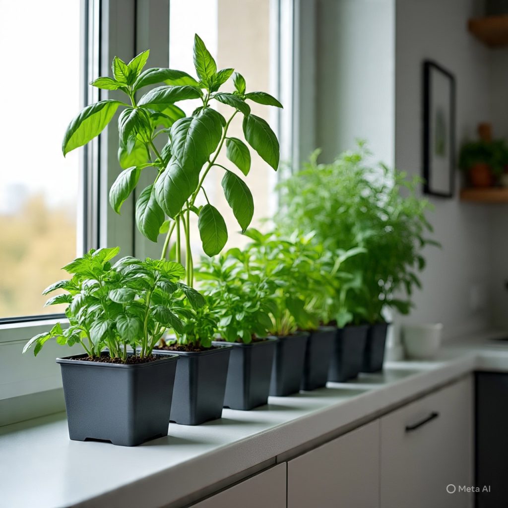 "kitchen garden at home fresh vegetable guide 2026 sustainable herbs in Karachi apartment"