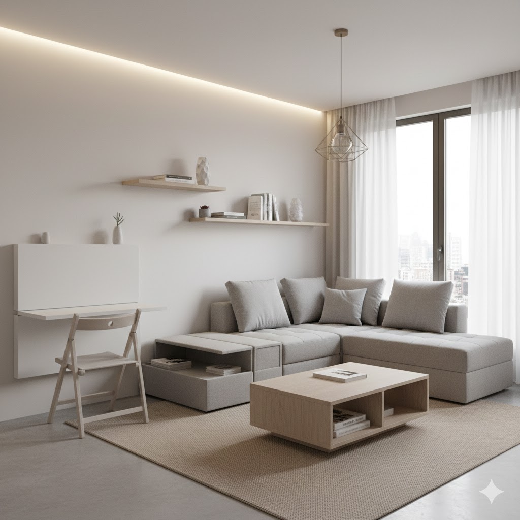 Multi-purpose-space-styling with smart home-decor-layout in modern-interior-styling-guide