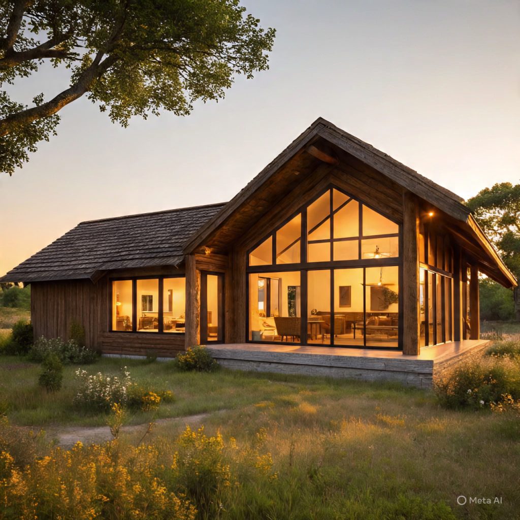 Modern architectural interpretation of a countryside ranch house blending timeless rustic charm with contemporary design and nature harmony
You can now use these English alt texts directly for your website, blog, or article images. Let me know if you'd like any adjustments to length, tone, or focus!
