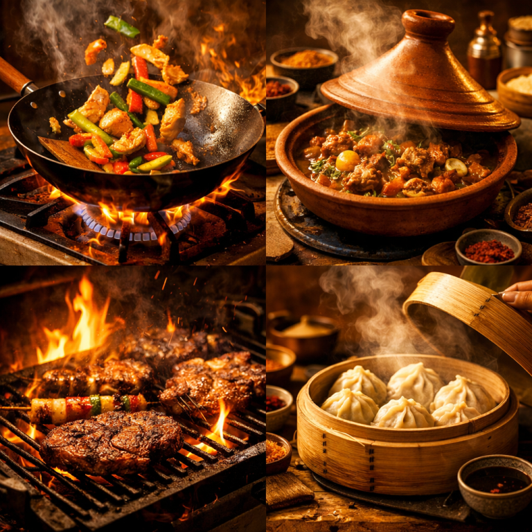 The Ultimate Global Cooking Guide: Recipes, Cooking Tips, Spices, and Delicious Food Ideas for Every Kitchen۔