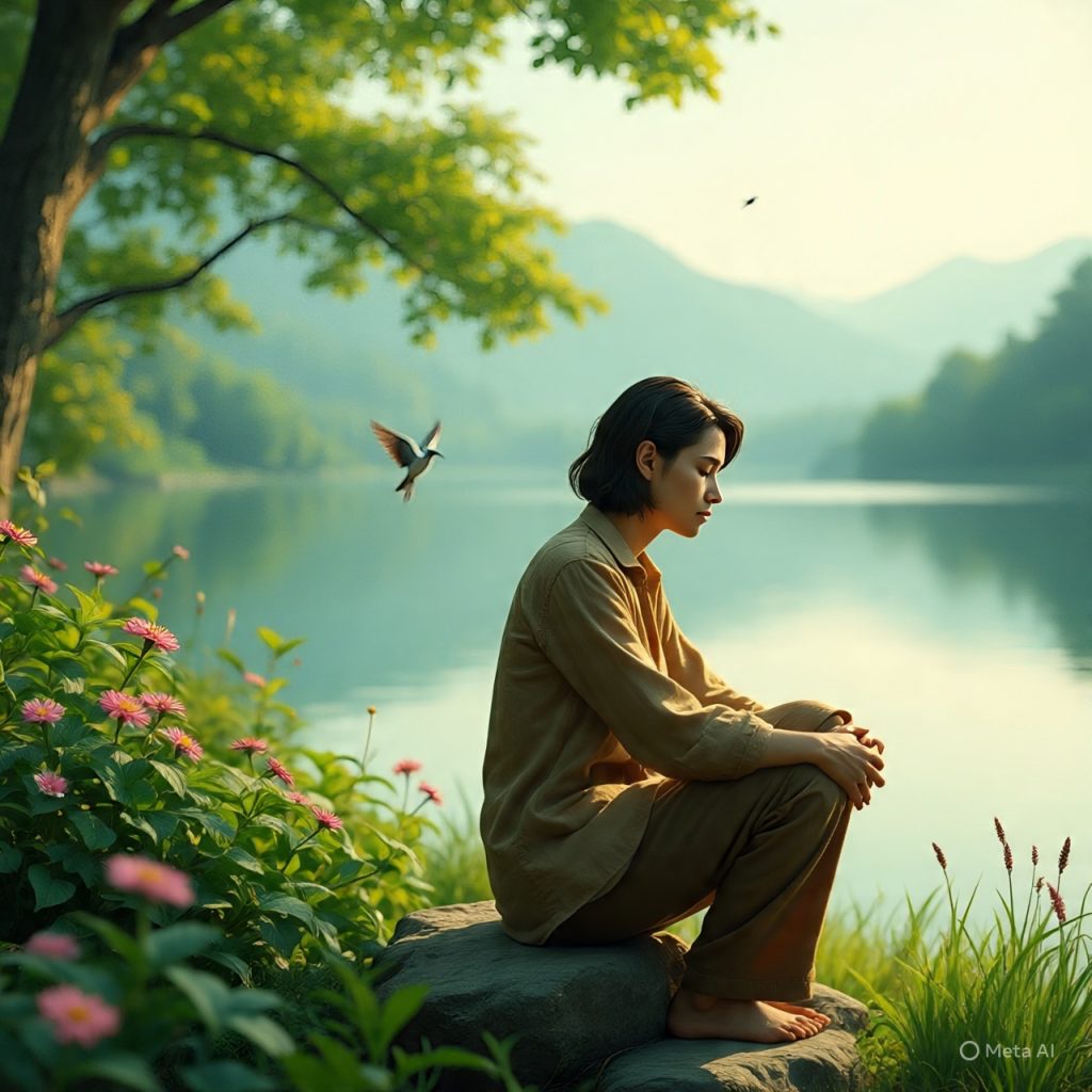 screen time management outdoor relaxation