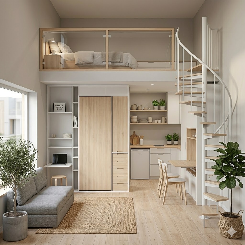 modern small house design smart space planning interior layout