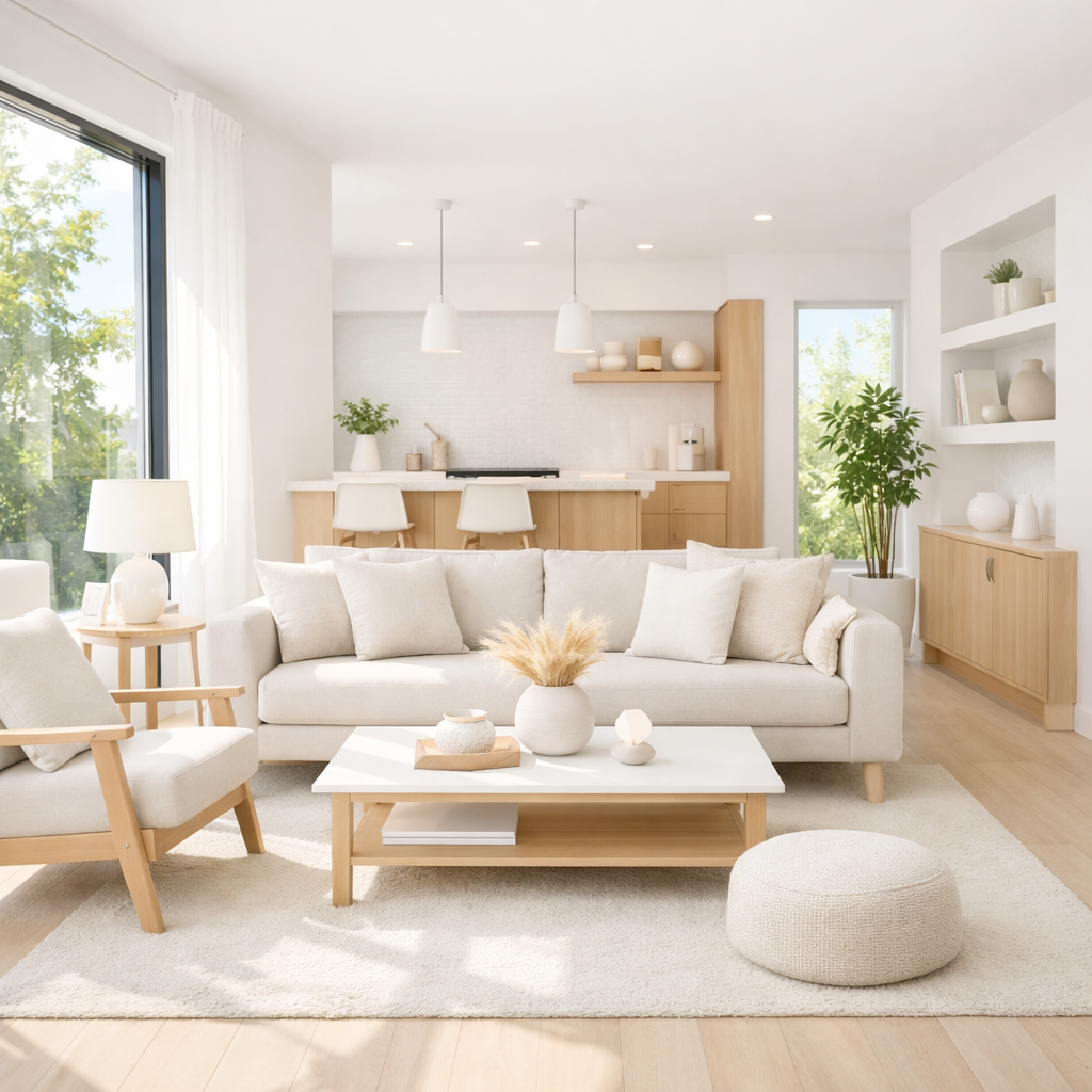 modern small house design with natural light large windows