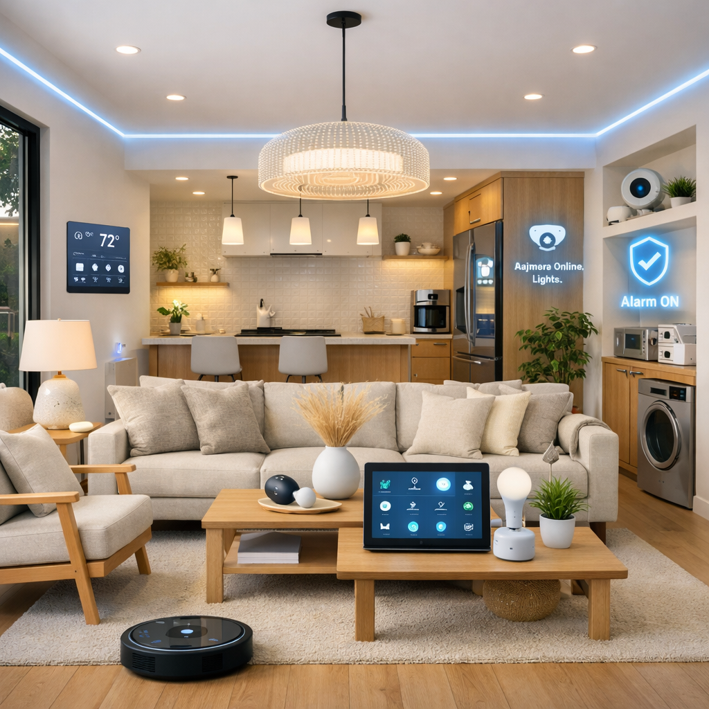 modern small house design smart home technology integration