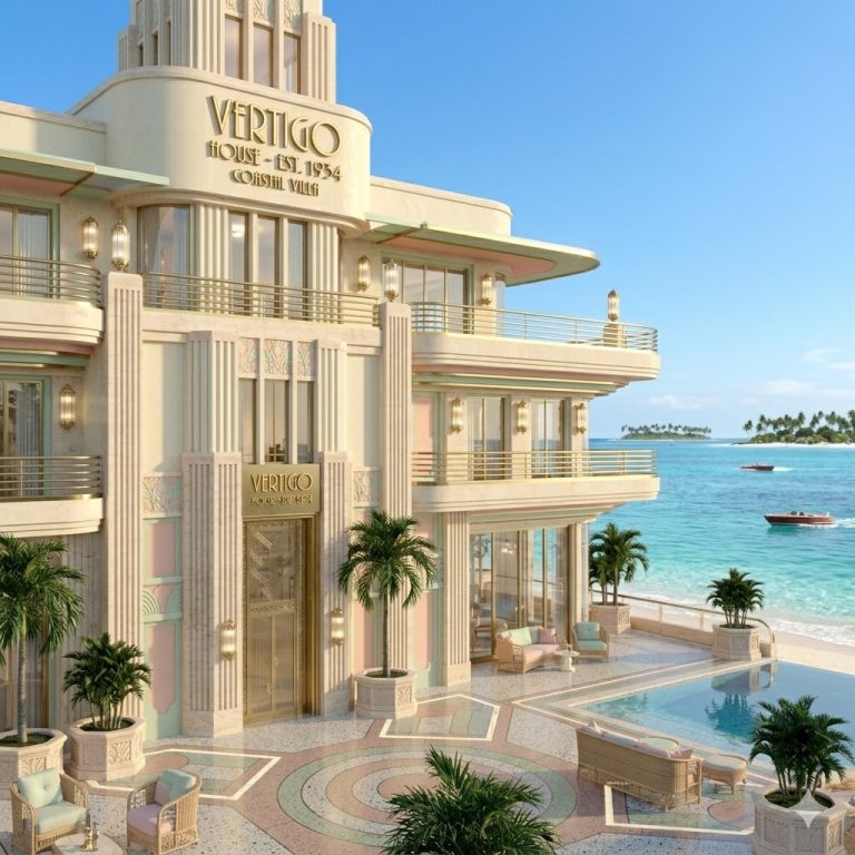 Art Deco House Exterior Designs for a Bold & Luxurious Look