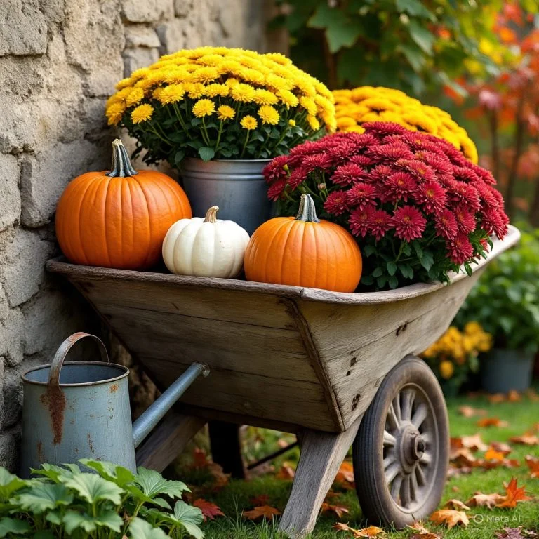 Fall Garden Styling Ideas