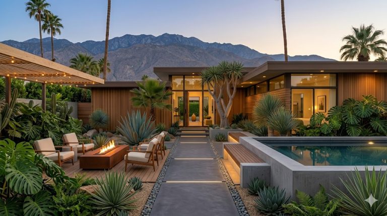 How to Create a Mid Century Modern Garden That Feels Timeless and Relaxing