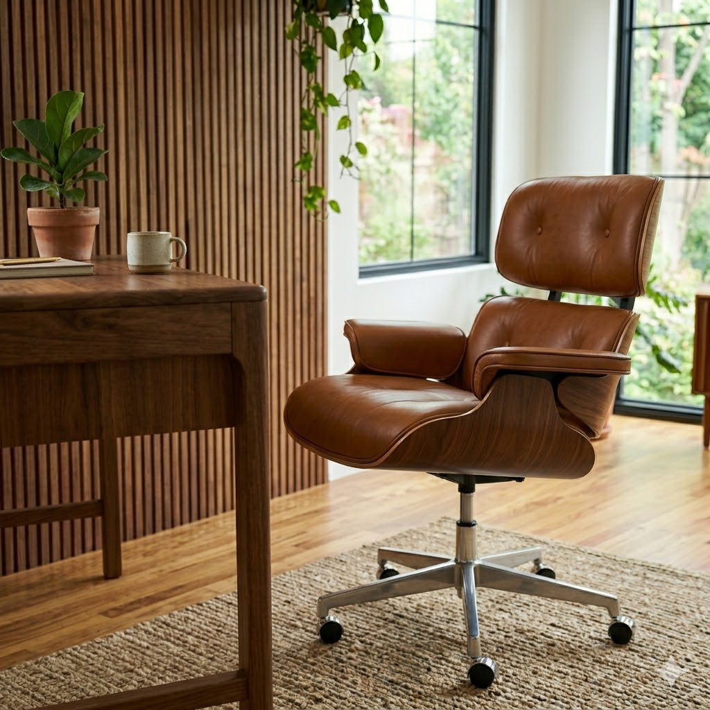 mid century office chair design inspiration